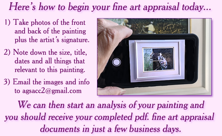 How to start an art appraisal