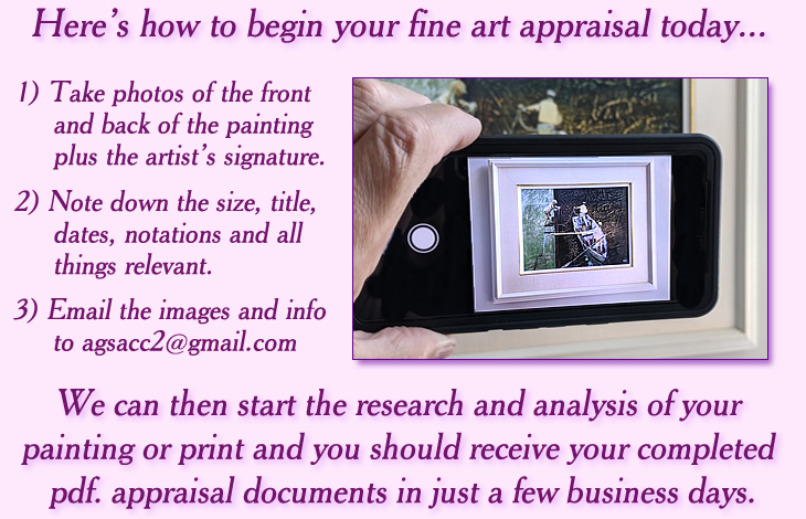 How to start an art appraisal