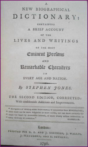 Dictionary Biographical