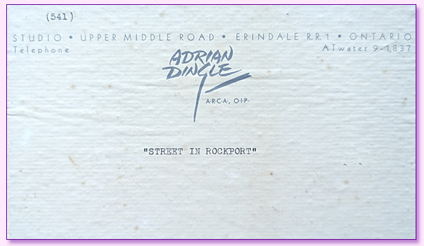 Adrian Dingle Original Label