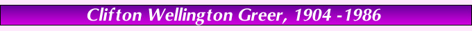 Clifton Greer Bio Title