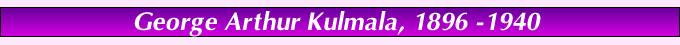 George Kulmala Bio Title