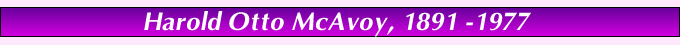 Harold McAvoy Bio Title