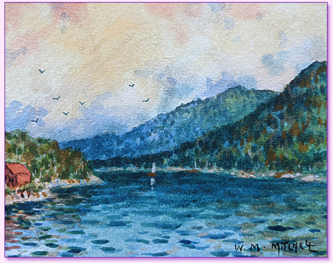 W. M. Mitchell Unframed