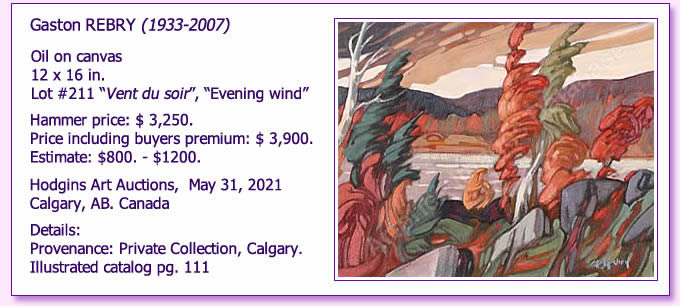 Gaston Rebry at auction 2