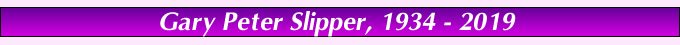 Gary Slipper Bio Title