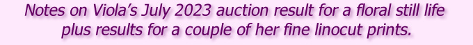 Note Viola Depew art auction 1