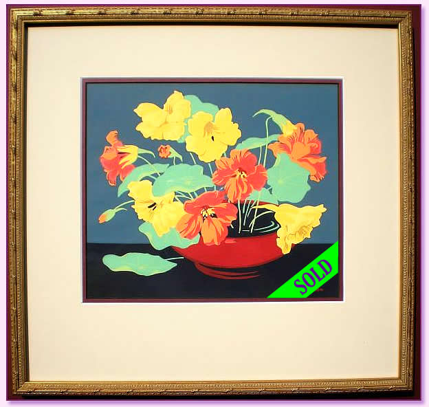 Casson Bouquet Framed