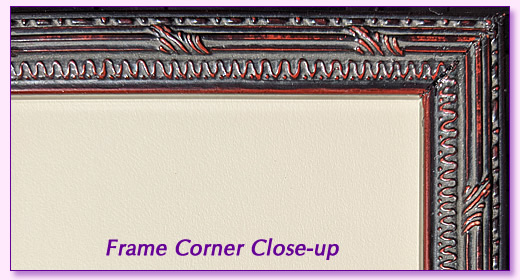 Lindner Linocut frame corner