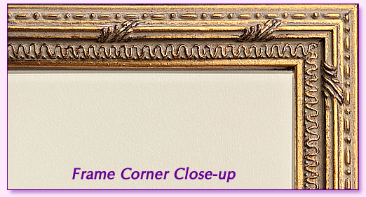 Hall Throrpe Bluebell Wood frame corner