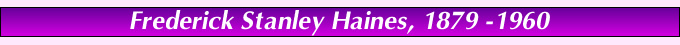 Haines Bio Title