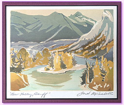 Janet Middleton serigraph