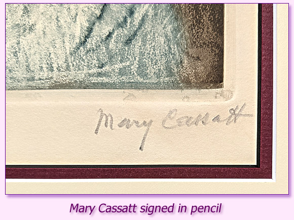 Mary Stevenson Cassatt Signature