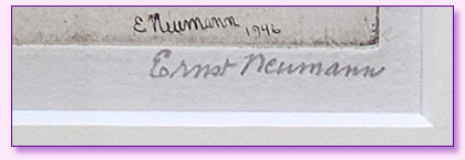 Ernst Neumann Signature