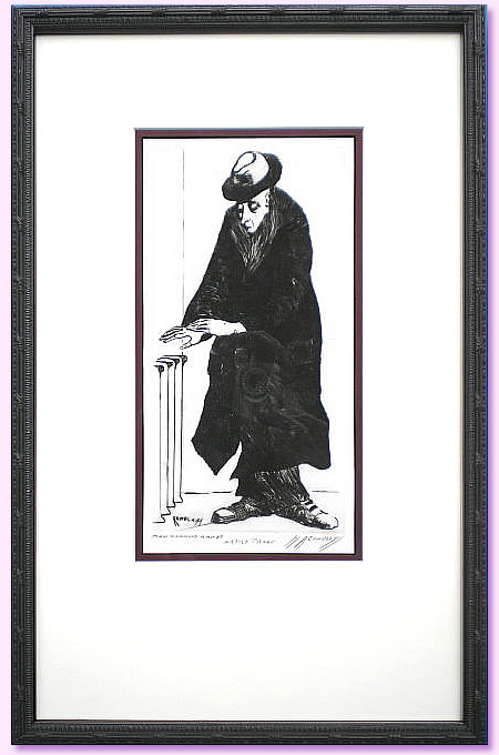 Reinblatt Etching Framed