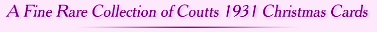 Coutts Collection Banner
