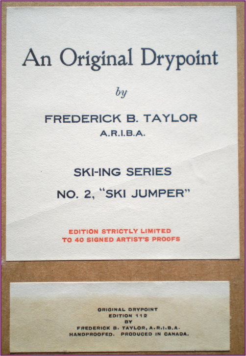 Frederick Taylor Original Label