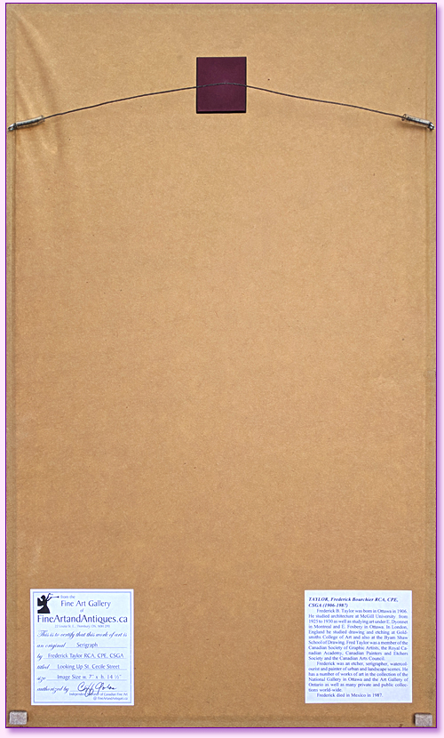 Frederick Taylor Frame Back