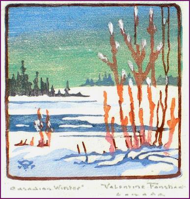 Vanentine Fanshaw Unframed
