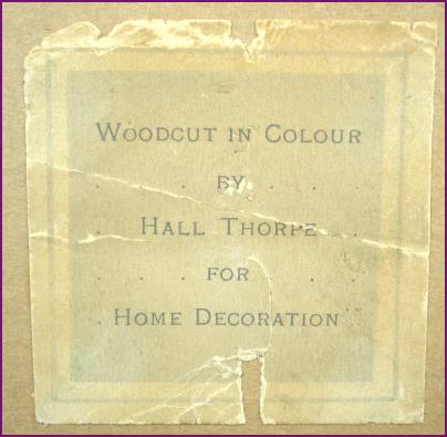 Hall Thorpe Label
