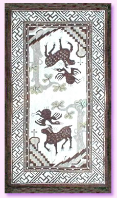 Early Modes of
Transportation Hooked Rug