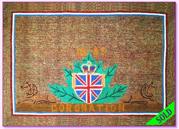Coronation 1937 Rug Front