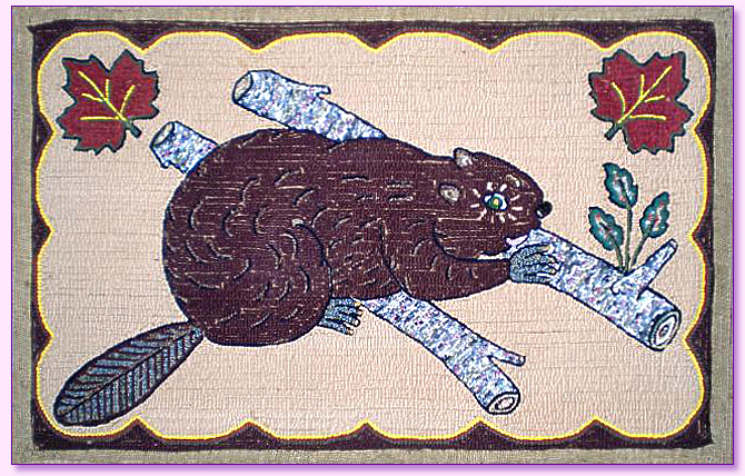 Beaver Rug Back