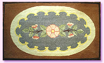 Nova Scotia Heritage hooked rug
