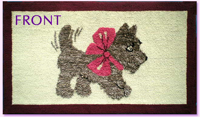 Scottie Dog Rug