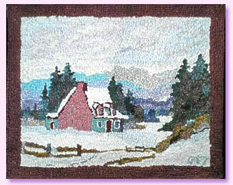 Georges Édouard Tremblay Hooked Rug