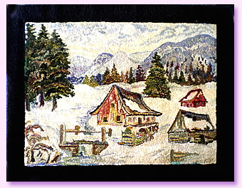 Georges Édouard Tremblay Hooked Rug