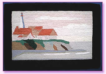 Grenfell Lighthouse Rug