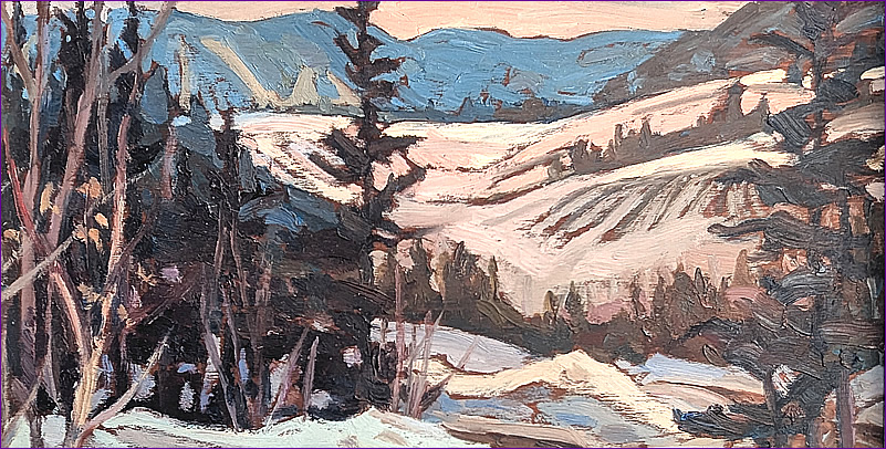 Fred Grant Banting oil painting